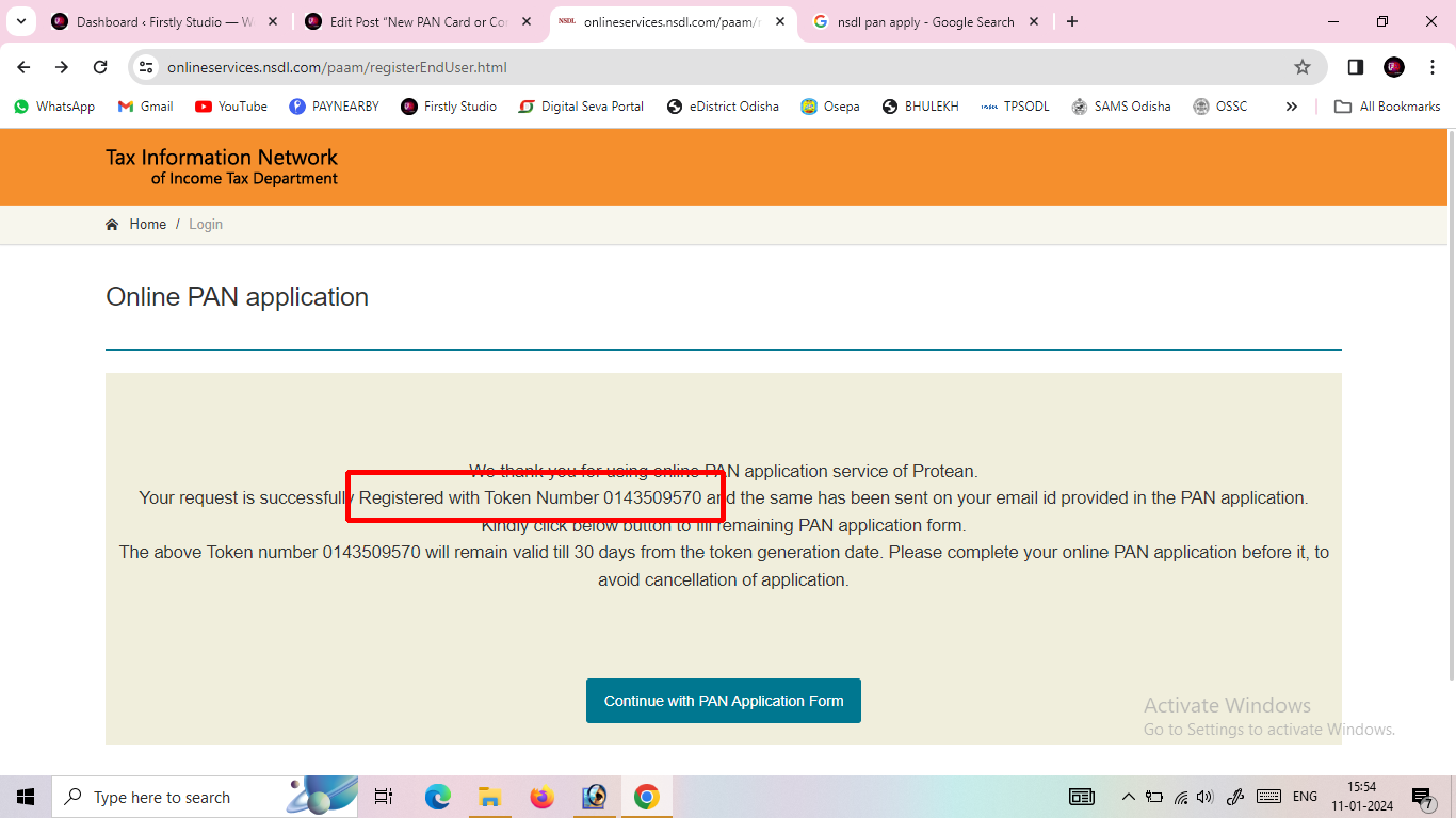 New PAN Card or Correction Online Apply - Step by Step Full Procedure 2024(NSDL Portal) % Screenshot 47