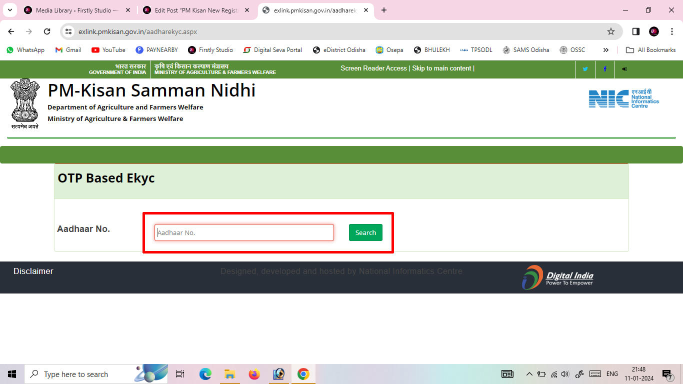 PM Kisan New Registration, Correction, eKyc or Status Check - PM-Kisan Samman Nidhi Yojana 2024 % Screenshot 50