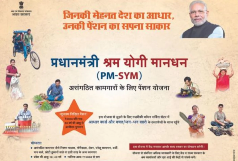 Pradhan Mantri Kisan Maandhan Yojana