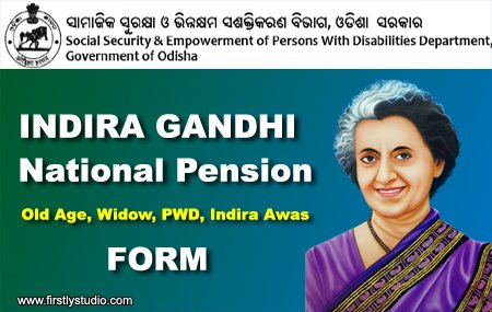 Indira Gandhi Pension Form, SSEPD Odisha