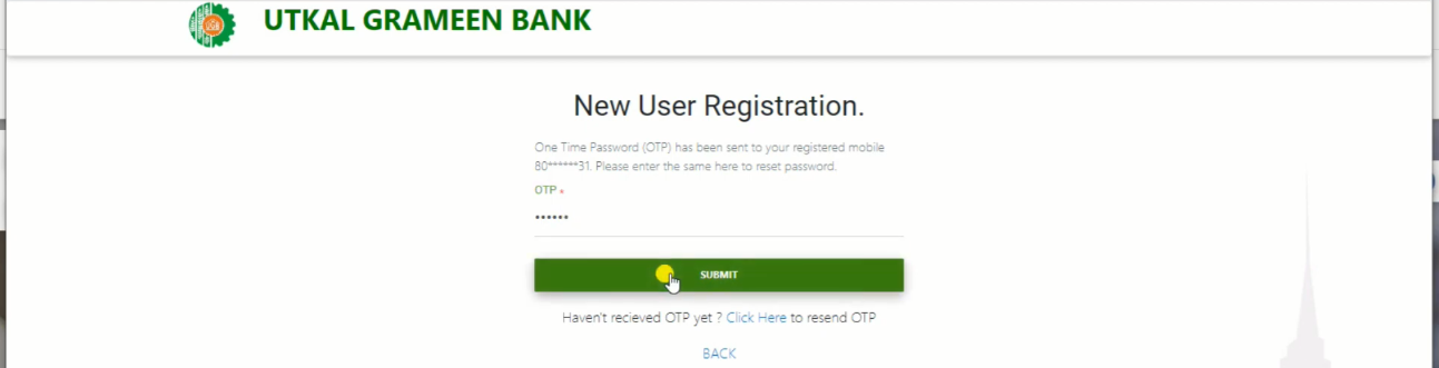 UGB Net Banking : New User Registration & Login Full Process 2024 (Utkal Grameen Bank) % Screenshot 207