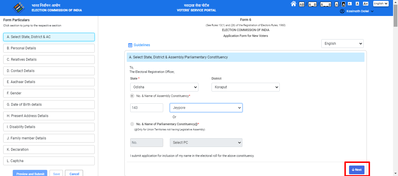 Voter ID Card : How to Apply, Download Voter Card, Track Application Status - Voter ID Online Apply 2024 % Screenshot 226