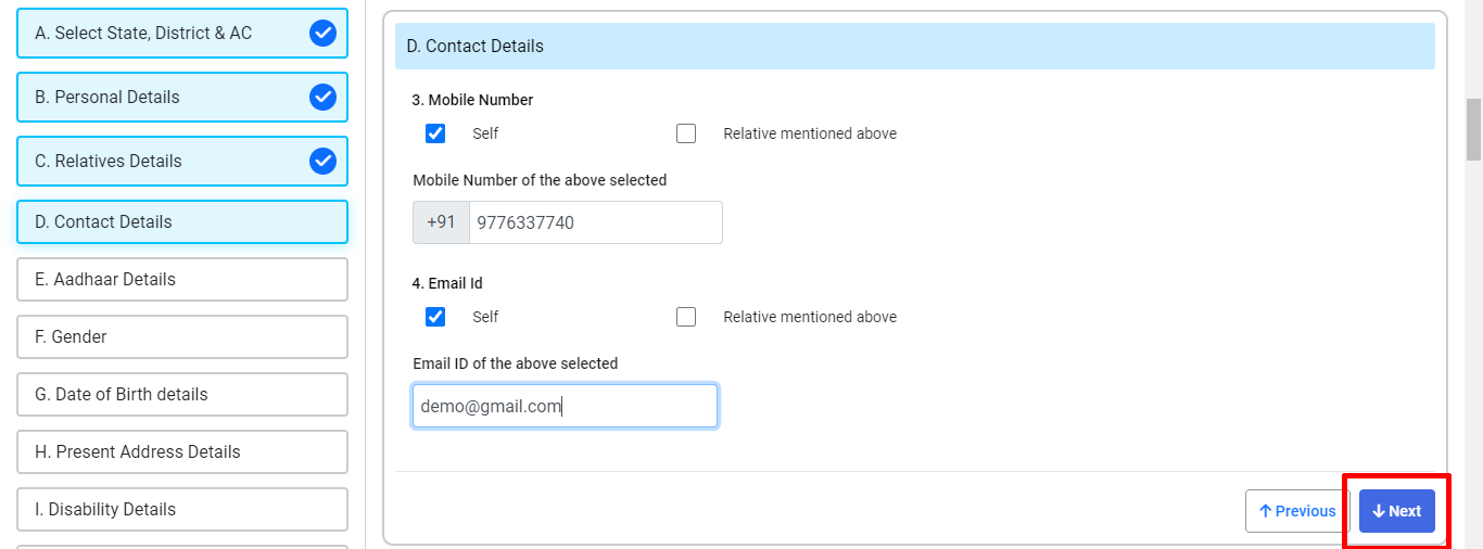 Voter ID Card : How to Apply, Download Voter Card, Track Application Status - Voter ID Online Apply 2024 % Screenshot 229