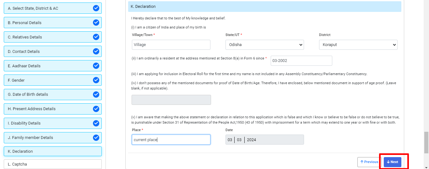 Voter ID Card : How to Apply, Download Voter Card, Track Application Status - Voter ID Online Apply 2024 % Screenshot 236