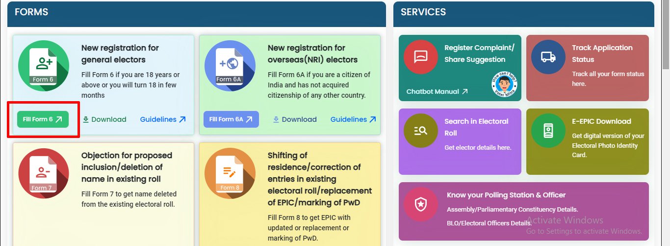 Voter ID Card : How to Apply, Download Voter Card, Track Application Status - Voter ID Online Apply 2024 % Screenshot 238 copy 1
