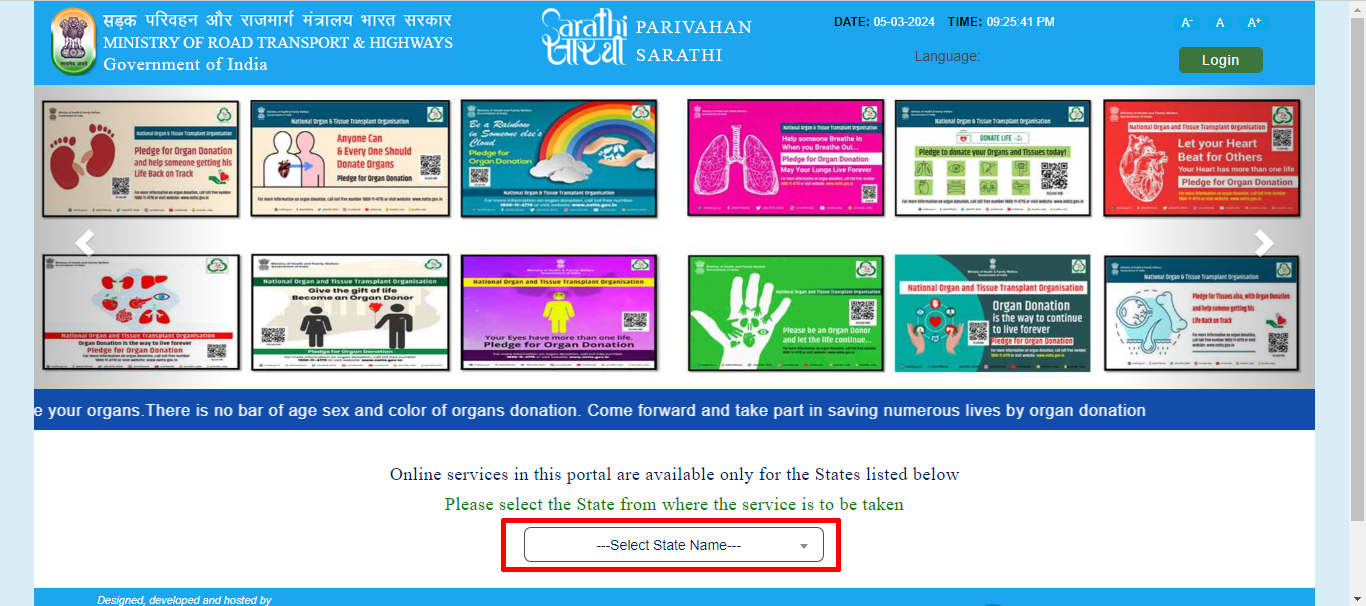 Application for New Learner Licence Online - LL Apply Online Odisha 2024 % Screenshot 262