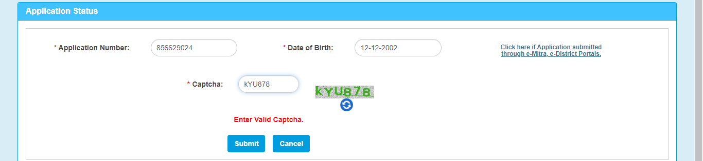 Application for New Learner Licence Online - LL Apply Online Odisha 2024 % Screenshot 287