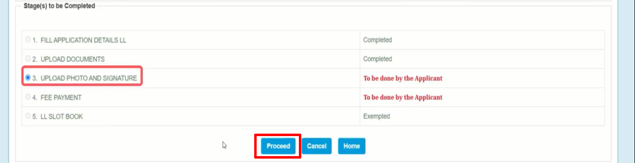 Application for New Learner Licence Online - LL Apply Online Odisha 2024 % Screenshot 292