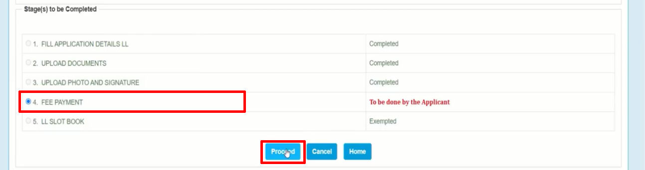 Application for New Learner Licence Online - LL Apply Online Odisha 2024 % Screenshot 296
