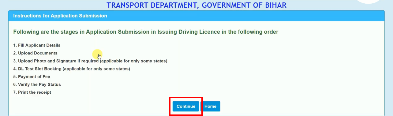 Driving Licence Apply Odisha - How to Apply, Check Status, Duplicate DL Apply, Make Correction Process 2024 % Screenshot 312