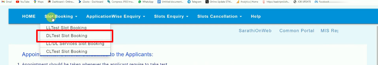 Driving Licence Apply Odisha - How to Apply, Check Status, Duplicate DL Apply, Make Correction Process 2024 % Screenshot 327