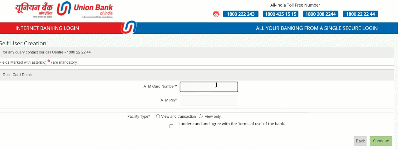 Union Bank Net Banking Login, Registration, Forgot User ID, Generate Login Password and Transaction Password 2024 % Screenshot 492