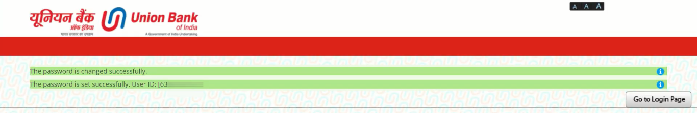 Union Bank Net Banking Login, Registration, Forgot User ID, Generate Login Password and Transaction Password 2024 % Screenshot 495
