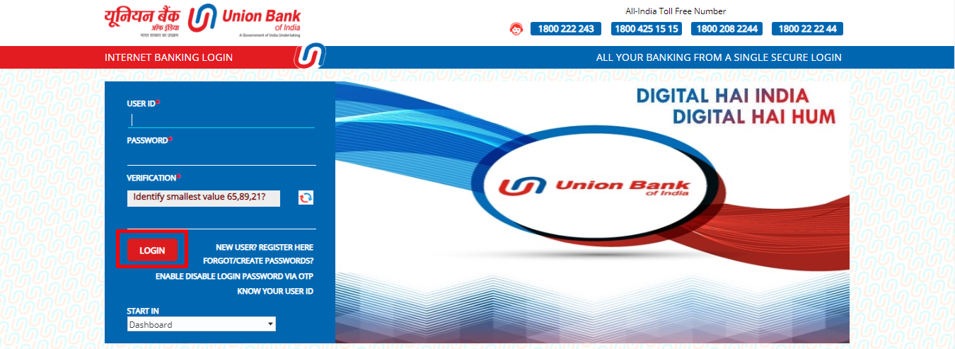 Union Bank Net Banking Login, Registration, Forgot User ID, Generate Login Password and Transaction Password 2024 % Screenshot 496