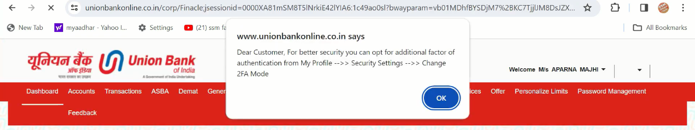 Union Bank Net Banking Login, Registration, Forgot User ID, Generate Login Password and Transaction Password 2024 % Screenshot 498