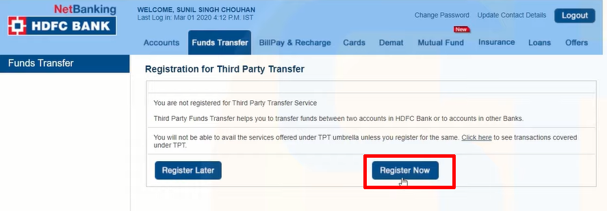 HDFC Bank Netbanking 2024 - New User Registration, First Time Login, Forgot Customer ID, Generate Password/IPIN % Screenshot 544