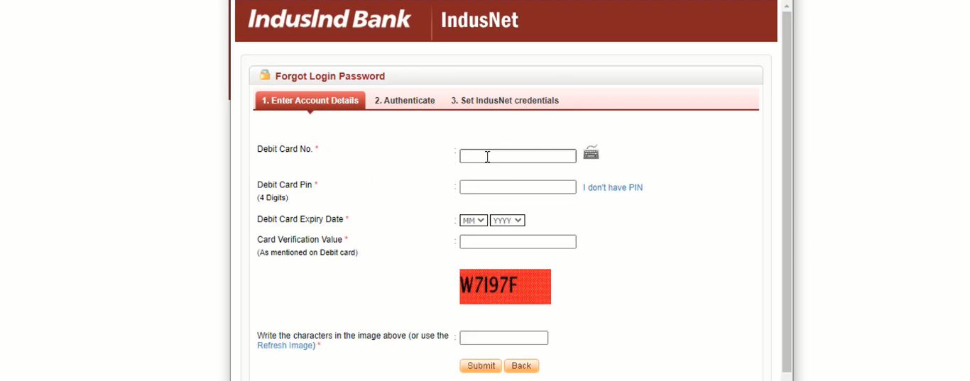 Indusind Net Banking New User - Registration, Login, Activation, Reset User ID and Password 2024 % Screenshot 566