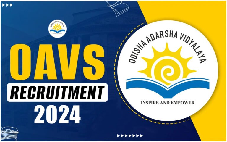 OAVS Teacher Recruitment Kalahandi 2024