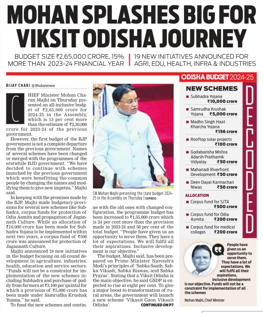 Odisha New Samrudha Krushak Yojana 2024 Apply Online II Government will give Rs ₹3100/Quintal for Paddy % Odisha New Samrudha Krushak Yojana 2024 Apply Online